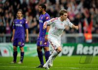 FUSSBALL CHAMPIONS LEAGUE: Muenchen - Florenz