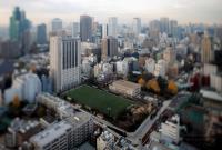 Fussball International  Club WM  Fussballplatz in der City von Tokio