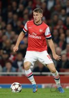 FUSSBALL  CHL  Saison 2013/2014: Aaron Ramsey (Arsenal)