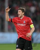 FUSSBALL  1. BUNDESLIGA  09/10  SC Freiburg  - SV Werder Bremen