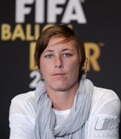 Fussball International  FIFA Ballon d Or 2013: Abby Wambach (USA)