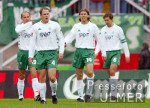 Fussball 1. Bundesliga: Bremen - Dortmund, enttaeuschte Bremer