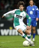 Fussball 1. Bundesliga: Werder, DIEGO Einzelaktion