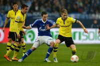 Fussball, 1. Bundesliga Saison 2012/2013: FC Schalke 04 - Borussia Dortmund