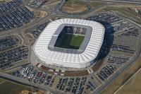 FUSSBALL  Luftbild  Stadion  Sinsheim