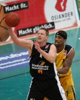 Basketball 1. Bundesliga  07/08  Walter Tigers Tuebingen  -  Science City Jena