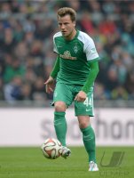 Fussball, 1. Bundesliga  Saison 2014/2015: SV Werder Bremen - Borussia Moenchengladbach