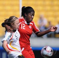 Fussball Frauen FIFA U 17  WM  2008   Deutschland - Kanada