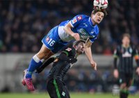 Fussball  1. Bundesliga  14/15: TSG 1899 Hoffenheim - SV Werder Bremen