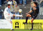Fussball 2. Bundesliga: Aachen - Reutlingen, Zweikampf