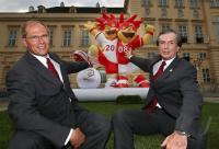 FUSSBALL EM 2008, Maskottchen Trix und Flix