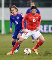 Fussball International Testspiel: Schweiz - Kroatien