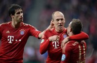 FUSSBALL DFB POKAL  Saison 2012/2013:  FC Bayern Muenchen - VfL Wolfsburg