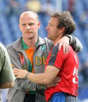 Fussball 1. Bundesliga: Hamburg - Bremen, Doll und