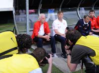 Fussball International Laenderspiel Polen - Mazedonien