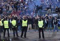 Fussball, 1. Bundesliga  Saison 2014/2015 Relegation: Karlsruher SC - Hamburger SV