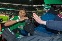 Fussball, 1. Bundesliga  Saison 2014/2015: Werder Bremen - Bayer 04 Leverkusen