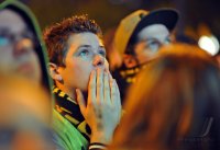 Fussball Champions League Finale 2013:  Borussia Dortmund - FC Bayern Muenchen, PUBLIC VIEWING