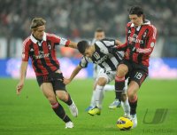 FUSSBALL SERIE A:  Juventus Turin - AC Mailand