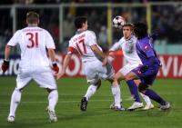FUSSBALL  International CHL 09/10 :  AC Florenz - FC Bayern  Muenchen