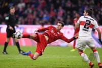 Fussball 1. Bundesliga Saison 18/19: FC Bayern Muenchen - VfB Stuttgart
