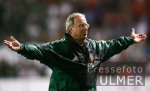 Fussball T-Mobile Bundesliga Pasching-Rapid; Enttaeuschung Hickersberger
