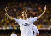 FUSSBALL International COPA DEL REY 13/14:  JUBEL Angel Di Maria (Real Madrid)