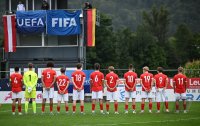 Fussball U 17 WM - Vorbereitung Testspiel
Oesterreich - Deutschland
