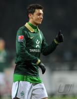 FUSSBALL, 1. BUNDESLIGA, 21. Spieltag: Werder, OEZIL