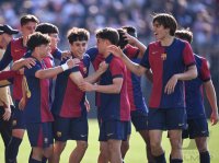 FUSSBALL Fussball UEFA Youth League 24/25: VfB Stuttgart - FC Barcelona