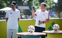 Fussball  FIFA WM 2026; Adidas Mediengespraech: