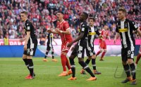 Fussball  1.Bundesliga   Saison 17/18: FC Bayern Muenchen - Borussia Moenchengladbach