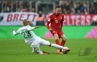 Fussball 1. Bundesliga Saison 15/16: FC Bayern Muenchen -  SV Werder Bemen