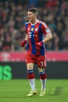 Fussball 1. Bundesliga Saison 14/15: Bastian Schweinsteiger (FC Bayern Muenchen)