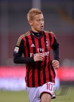 FUSSBALL SERIE A 2013/2014:  Keisuke Honda (AC Mailand)