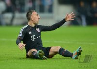 Fussball CHL&Atilde; Saison 12/13:  Franck Ribery (FC Bayern Muenchen)