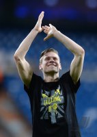 FUSSBALL INTERNATIONAL CHL HALBFINALE 12/13: SCHLUSSJUBEL Borussia Dortmund  Lukasz Piszczek