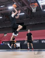 Basketball 2. Bundesliga 2021/2022: Training Tigers Tuebingen in der Paul Horn Arena