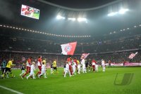Fussball 1. Bundesliga, Saison 2011/2012: Einlaufen der Teams
