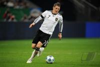 Fussball, International, Freundschaftsspiel: Deutschland, SCHWEINSTEIGER am Ball