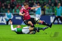 FUSSBALL, 1. BUNDESLIGA, 28. Spieltag: Bremen - Nuernberg