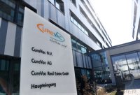 Eingang der CureVac AG in Tuebingen