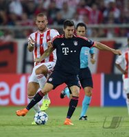 Fussball CHL 15/16 Gruppenphase: Olympiakos Piraeus  - FC Bayern Muenchen
