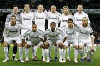 Fussball CL, Teamphoto Real