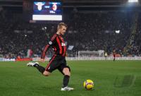 FUSSBALL SERIE A:  BECKHAM  (AC Mailand)