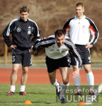Fitnesstraining / Fitnesstest Nationalmannschaft in Frankfurt