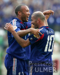 Fussball INTERNATIONAL  EURO 2004  Kroatien-Frankreich im Stadion Dr. Magalhaes Pessoa in Leiria