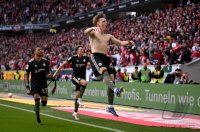 Fussball 1. Bundesliga  Saison  2025/2026  28. Spieltag SC Freiburg - FC Bayern Muenchen