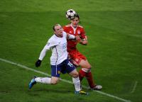 FUSSBALL  International CHL 09/10 : FC Bayern  Muenchen  - Manu