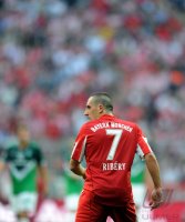 Fussball 1. Bundesliga Saison 2010/2011: Franck Ribery (FC Bayern Muenchen)